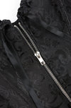 YesX YX896 Vintage Corset Style Black