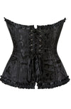 YesX YX896 Vintage Corset Style Black